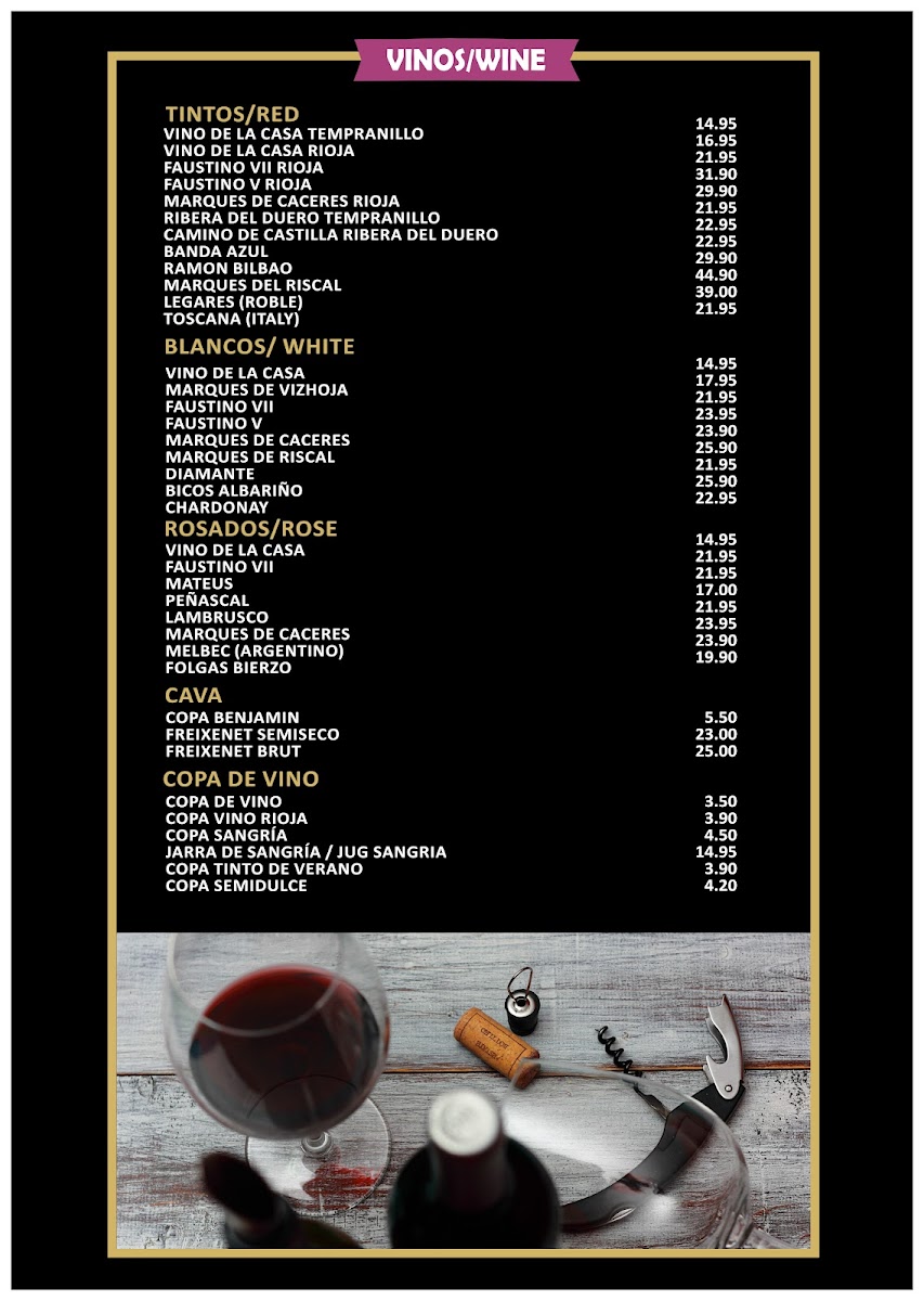 Menu Indian Ocean Carihuela - Indian Restaurant-4